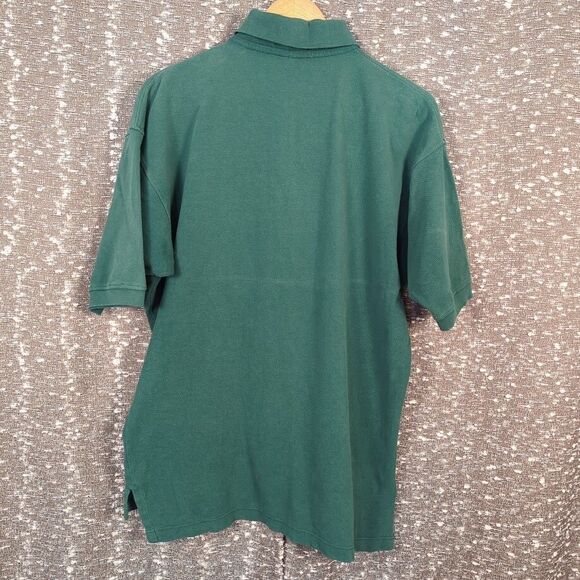 Vintage Blackduck Minnesota Green Embroidered Polo Shirt LA Loving Men's Large - Picture 5 of 8